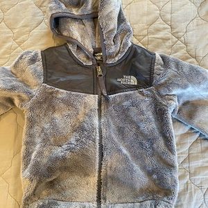 Infant/toddler North Face jacket- grey size 12-18m